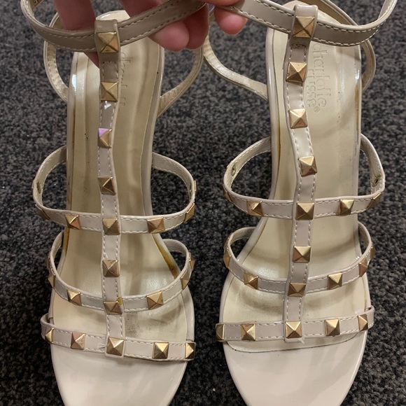 ☀️Tan strappy heels - Picture 2 of 8